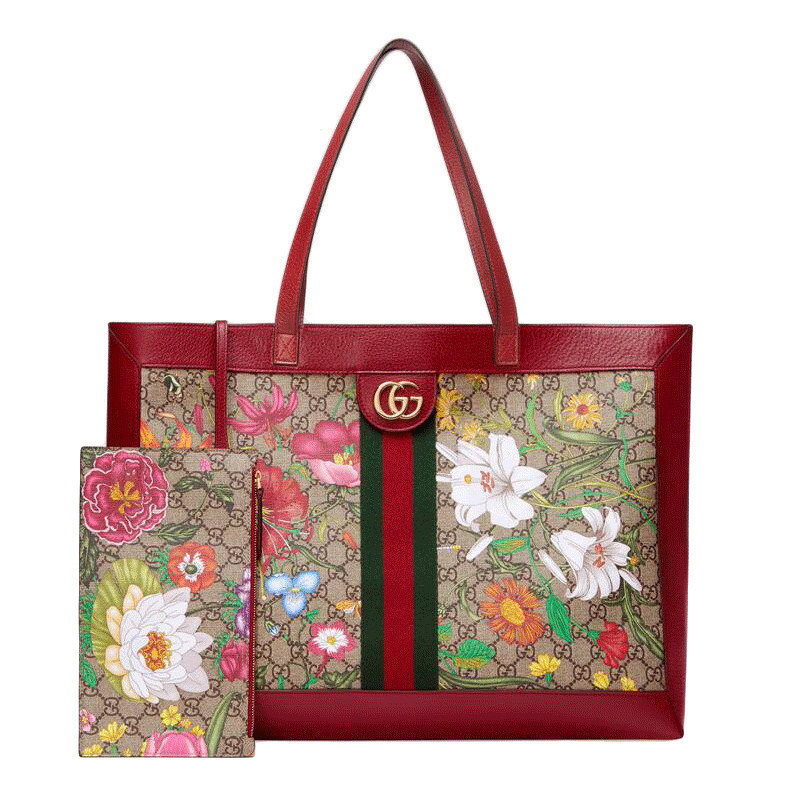 Gucci Gucci New Women 's Bag Ophidia Mother and Child Bag GG Shoulder Bag Tote Bag 547947