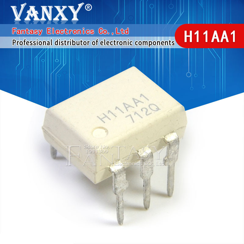 10PCS H11AA1 DIP-6 SOP-6 H11AA2 H11AA3 H11AA4 H11AA5 ส่วนประกอบอิเล็กทรอนิกส์