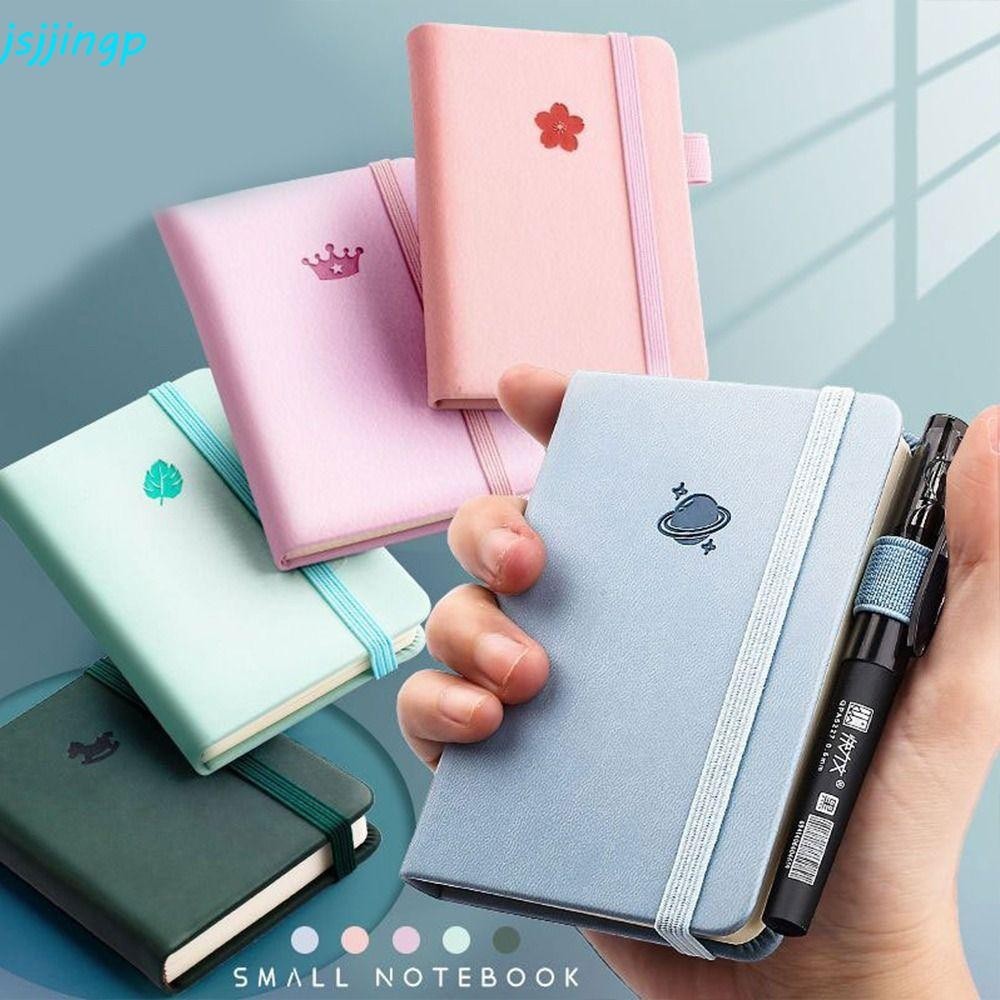 Jsjjingp A7 Mini Notebook, Memo Diary Planner Agenda Organizer Pocket Notepad, แบบพกพาจดบันทึกไดอารี ่ โน ๊ ตบุ ๊ คหนานักเรียน