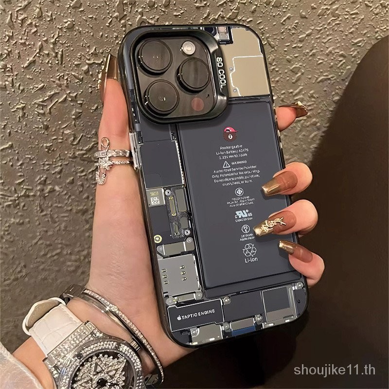 วงจรถอดประกอบอินเทรนด ์ เหมาะสําหรับ apple15/14/13เคสโทรศัพท ์ iphone12/11promax7/8plus FDPG