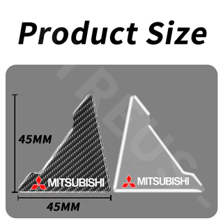 2/4ชิ้น Mitsubishi ซิลิโคนกันกระแทกมุมประตูรถ คาร์บอนไฟเบอร์ ยางกันกระแทก ป้องกันการชนมุมประตูรถยนต์ ซิลิโคนกันมุมประตูรถ สำหรับ Mitsubishi Xpander Cross Triton Grandis Attrage Mirage Outlander Xforce Pajero Sport ASX