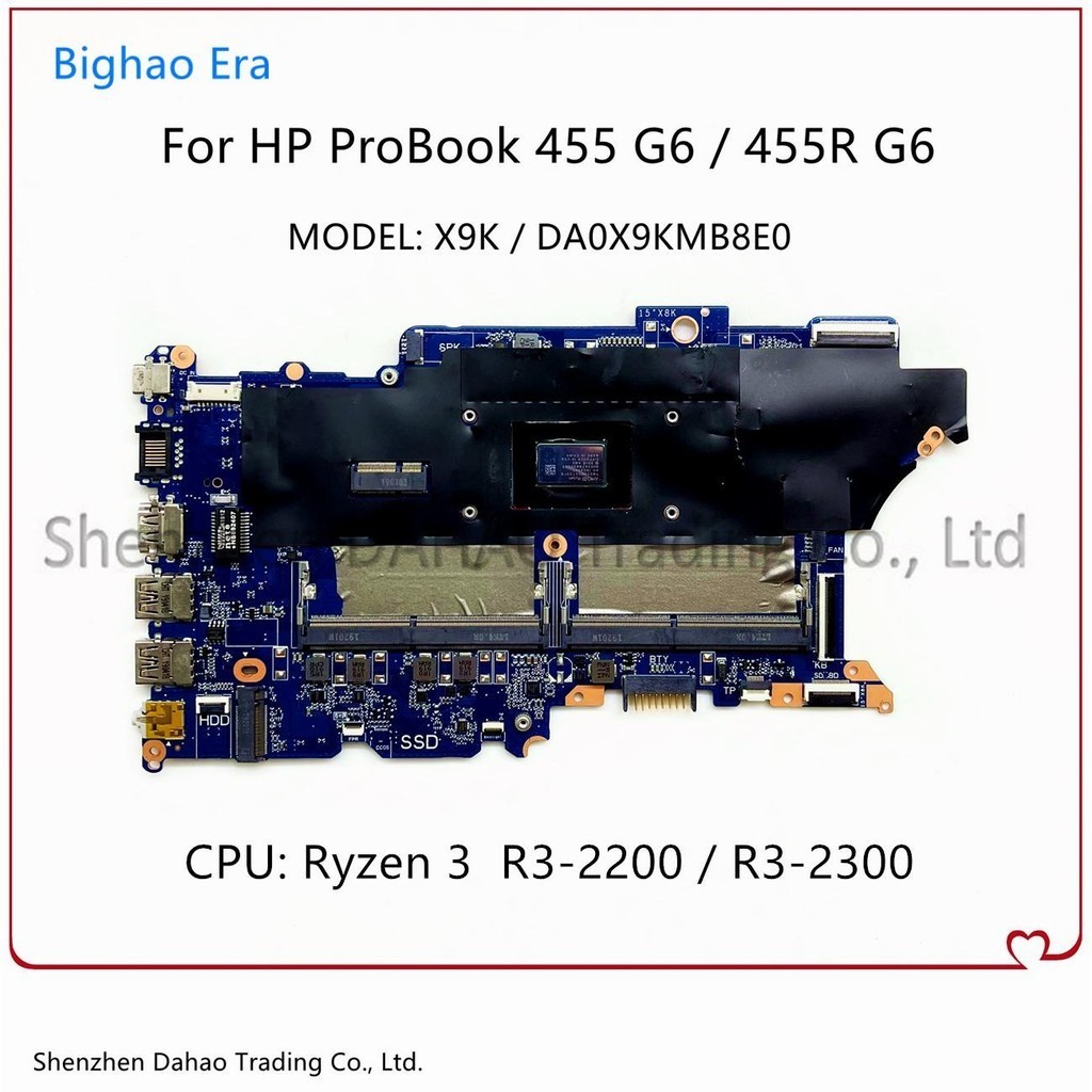 HP/HP 445R 445 G6 455R G6 X9K เมนบอร์ด DA0X9KMB8E0 L70894-601