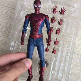 The Amazing Spider-Man Noir Action Figure ของเล ่ น CT Spiderman SHF Mafex 147 Symbiote Spider Man 2099 Articulado สะสมของขวัญ