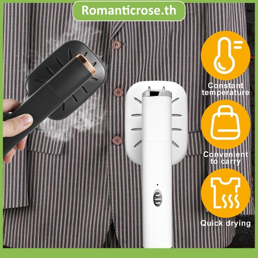 เครื่องรีดผ้าแบบพกพาเตารีดไอน้ำมือถือพับได้ร้อนเร็วเสื้อผ้าเตารีดไอน้ำหมุนได้เตารีดขนาดเล็ก