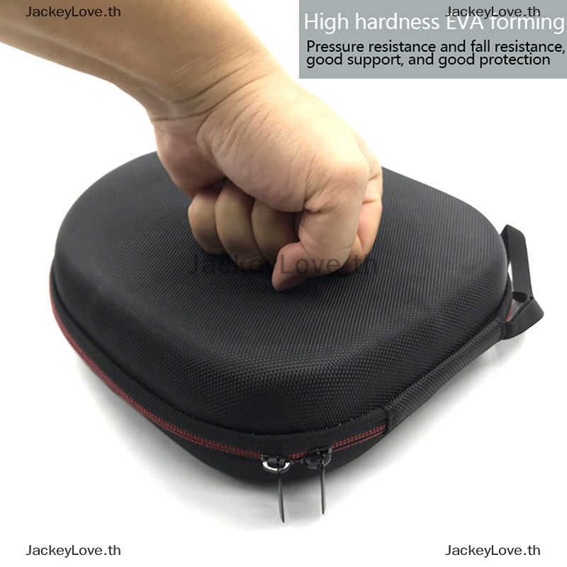 Jackeylovezz เคสหูฟังกันน ้ ํา Hard EVA หูฟังกระเป ๋ าเดินทางกระเป ๋ าหูฟัง TH