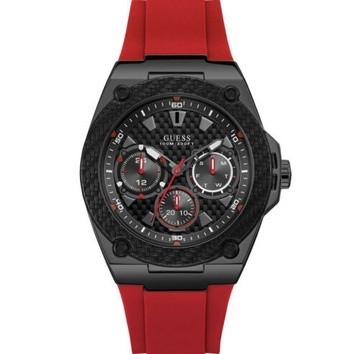 Guess าว่าแท้100% แฟชั่นหน้าปัดใหญ่ดีไซน์สามตานาฬิกาแบรนด์เนมเทปผู้ชายW1049G6-45MM W1048G2 W1049G3 W