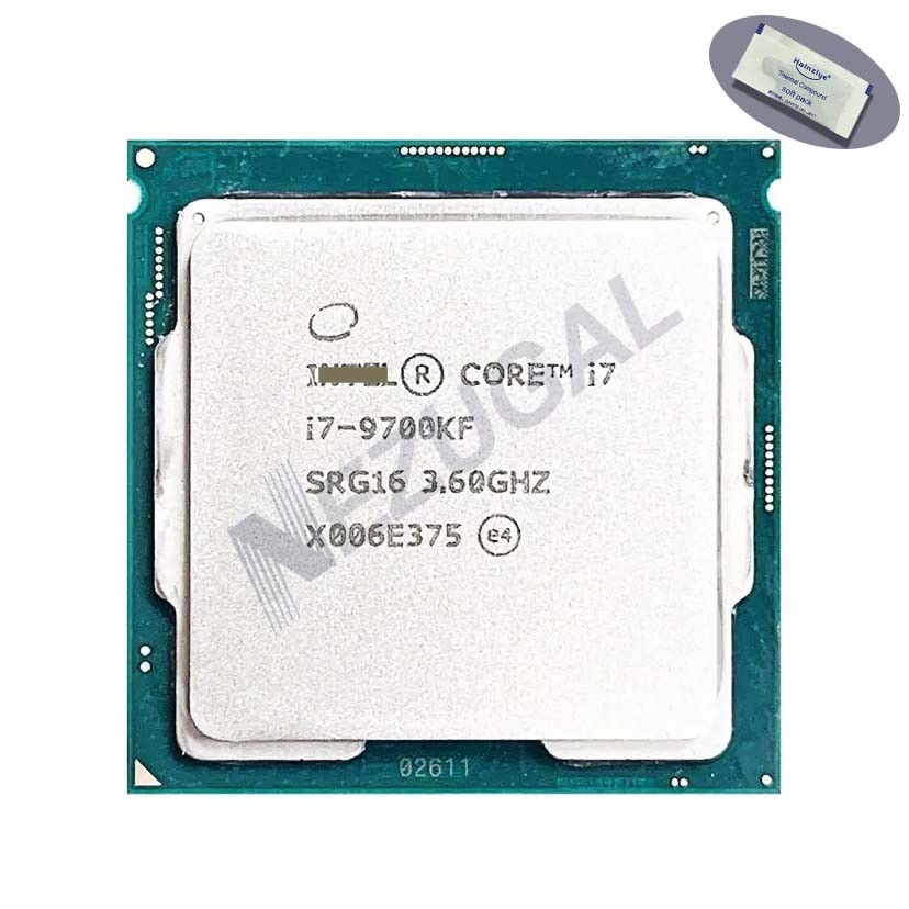 I7-9700KF I7 9700KF SRG16 SRFAC 3.60 สูงสุด 4.90 Ghz Eight Core 12M 95W LGA1151 โปรเซสเซอร์ CPU