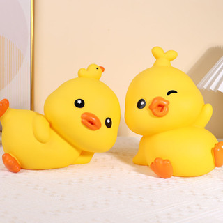 2026 สไตล์ใหม่ Influencer ลูกเป็ดของเล่น Piggy Bank สาวน่ารั…