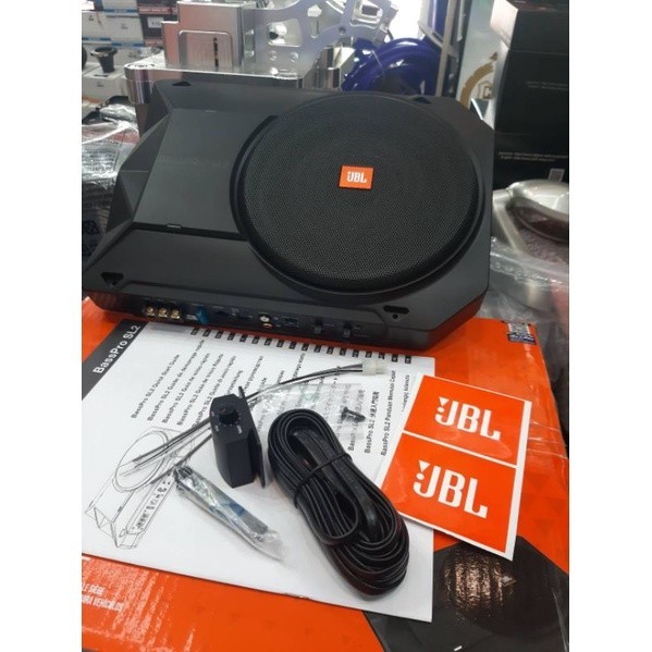 JBL ซับบ๊อกซ์ เบสบ๊อกซ์ ลำโพงซับ JBL BASSPRO SL2 SUBBOX เครื่องเสียงรถยนต์ (ACTIVE SUB) บ๊อกซ์ ของแท