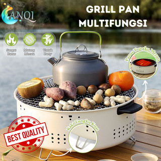 ANQI SHOP GRILL PAN MULTIFUNGSI / Alat Pemanggang / Tempat Pemanggang BBQ Grill Pan VS-1869