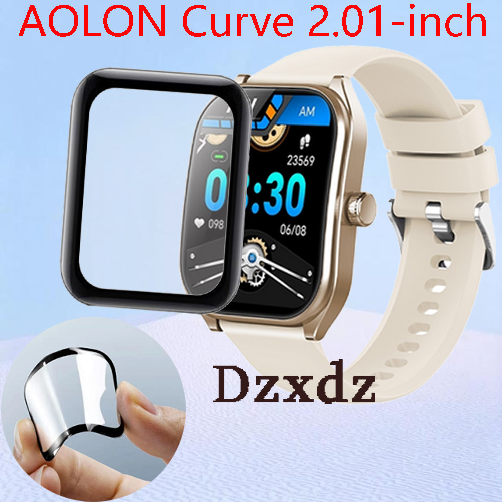 5d ฟิล์มป้องกันสําหรับ AOLON Curve 2.01 นิ้วป้องกันหน้าจอฟิล์มป้องกันรอยขีดข่วนสําหรับ AOLON Curve S