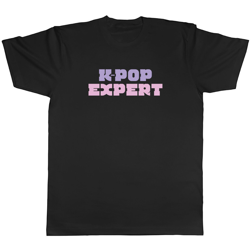K-Pop Mens เสื้อยืด K-Pop Expert ของขวัญเสื้อยืด Unisex