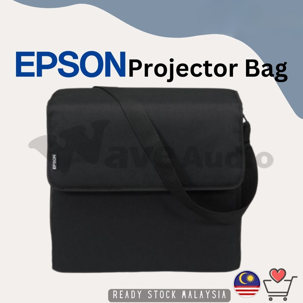 Cod EPSON Soft Carrying Case กระเป๋าโปรเจคเตอร์ EB-E10 X06 W06 X51 W51 STORAGE BAG EPSON EB-E10 EB-X