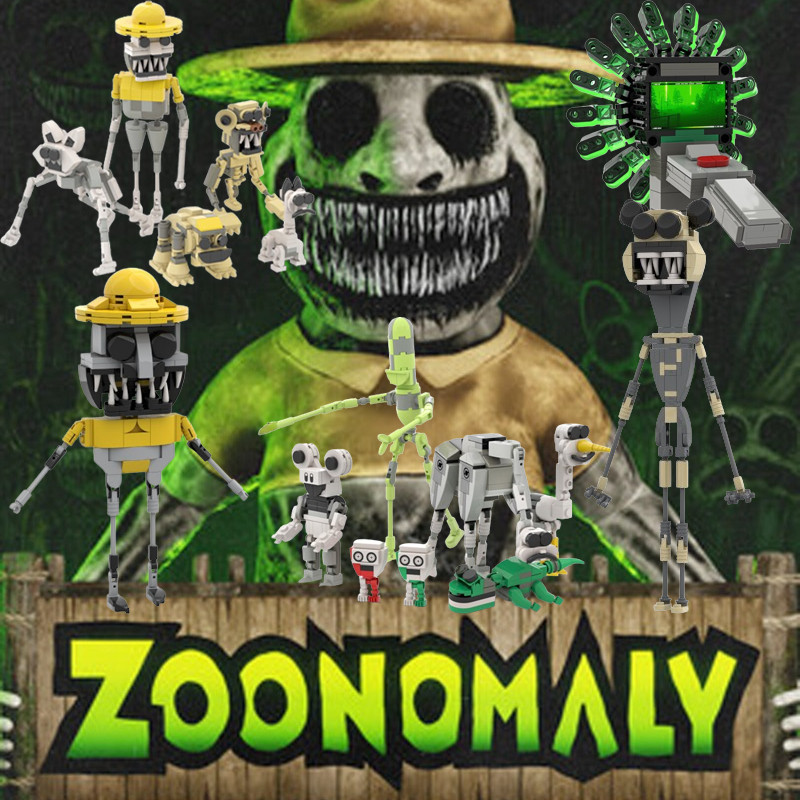 รุ่นล่าสุด Zoonomaly Zookeepers ขนาดใหญ่ เกมสยองขวัญ ตัวต่อ ชุด Monster บล็อคตัวต่อ ของเล่นเด็ก ของเล่น ของขวัญวันเกิด ราคา ถูกที่สุด ดีลบีเคเค