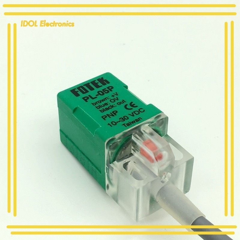 ราคาถูก! PL-05N เช็นเซอร์​ตรวจจับเหล็ก ชนิดpnp6-36vdc