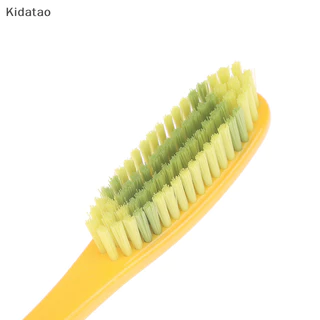 Kidatao 4 ชิ้นนุ่มขนาดใหญ่ยาวแปรงสีฟันแปรงทําความสะอาดช่องปากฟันไวท์เทนนิ่งใหม่