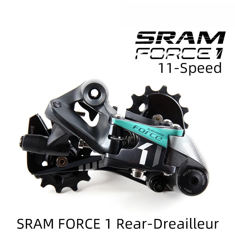 Sram FORCE 1 ตีนผีหลัง 1x11 Speed Road Cross country Cyclo-Cross จักรยานจักรยาน TYPE 3.0 กรงกลางล็อค