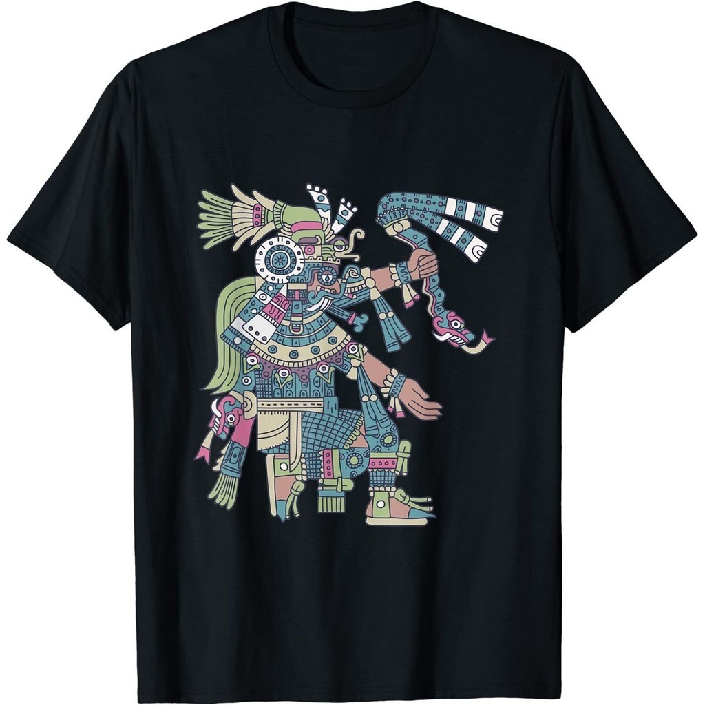 New Tlaloc - Aztec God Of Rain Shirt - เสื้อยืดดีไซน์ Aztec Deity