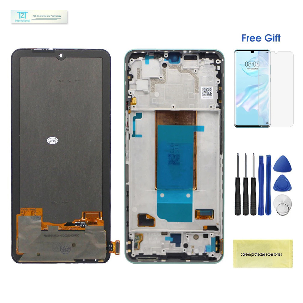 <พร้อมกรอบ> จอ lcd for POCO F4 หน้าจอ แท้ OLED/Amoled
