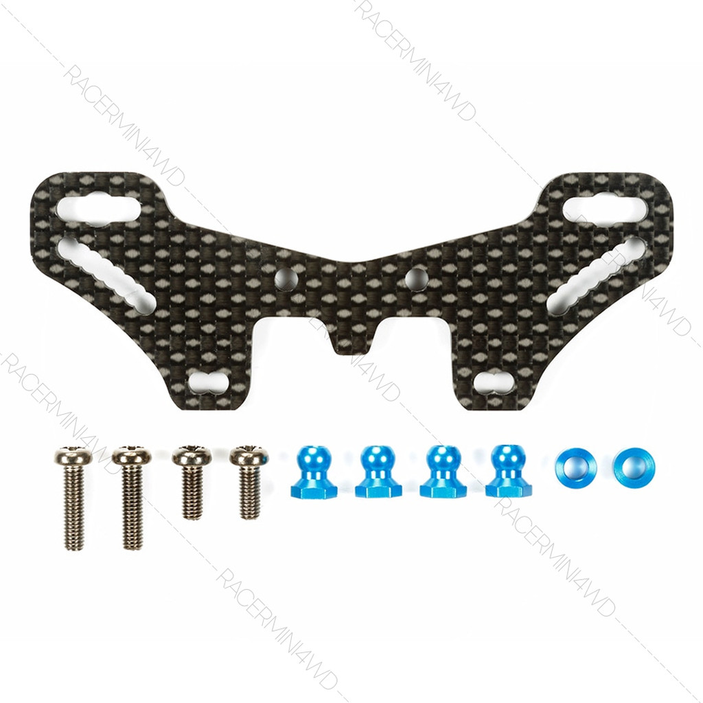 TAMIYA TT-02 Type-S Carbon Damper Stay (Rear) 54633