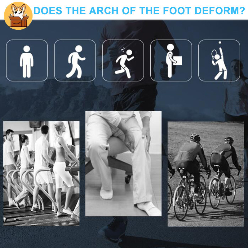 [Am-az] 2 ชิ้นเท้าแบนแก้ไขพื้นรองเท้าแบน Orthotic Plantar Arch สนับสนุนพื้นรองเท้ารองเท้าเบาะใส่ศัลยกรรมกระดูก Pad Pedicura