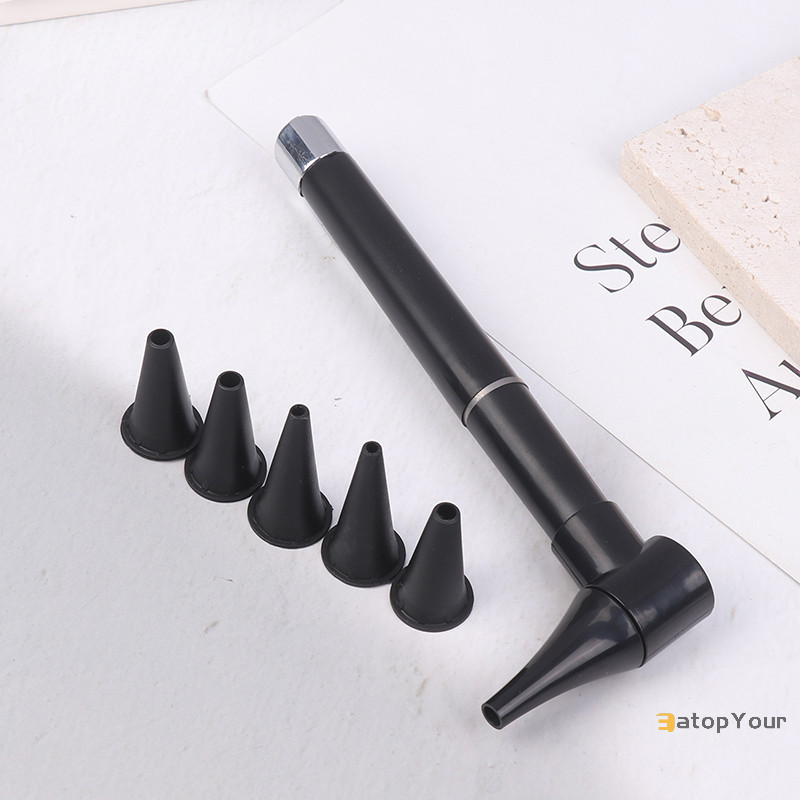 Eatopyour] Otoscope Ophthaloscope Penlight แว่นขยายวินิจฉัย Earpicks ไฟฉายจมูกหูคอชุดคลินิกทําความสะอาดหูใหม่