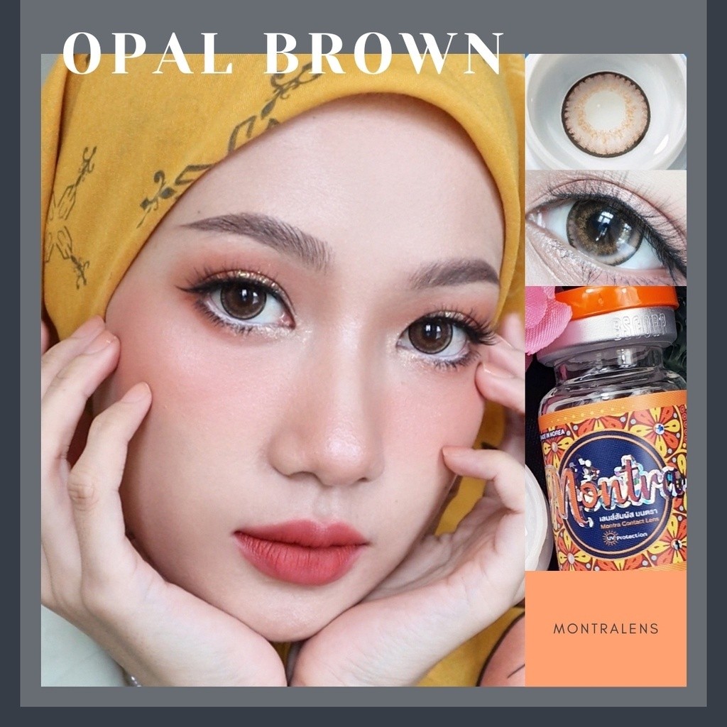 Montra (มนตรา) คอนแทคเลนส์ รุ่น Opal ลายโอ้โซลยอดฮิต