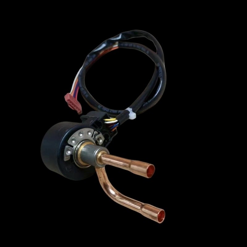 วาล์วขยายอิเล็กทรอนิกส์สากลสำหรับเครื่องปรับอากาศอินเวอร์เตอร์ 6 สาย DPF1.65C ตัววาล์ว โซลินอยด์วาล์