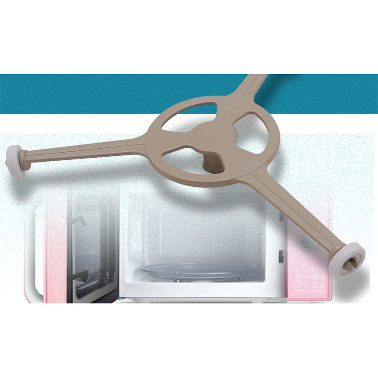 Midea M1-L213B/211A/213c เตาอบไมโครเวฟกระจกหมุนก้นแบนอุปกรณ์เสริม25.5ซม.