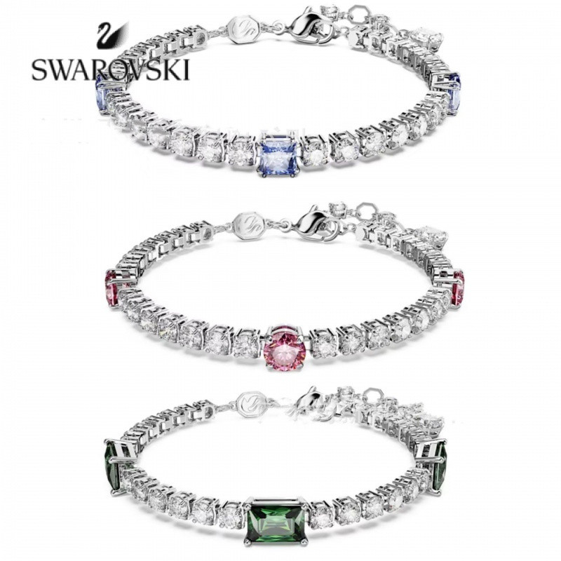 Swarovski New Matrix Tennis Series Bracelet Female Element Crystal Full Diamond Bracelet 7U7N