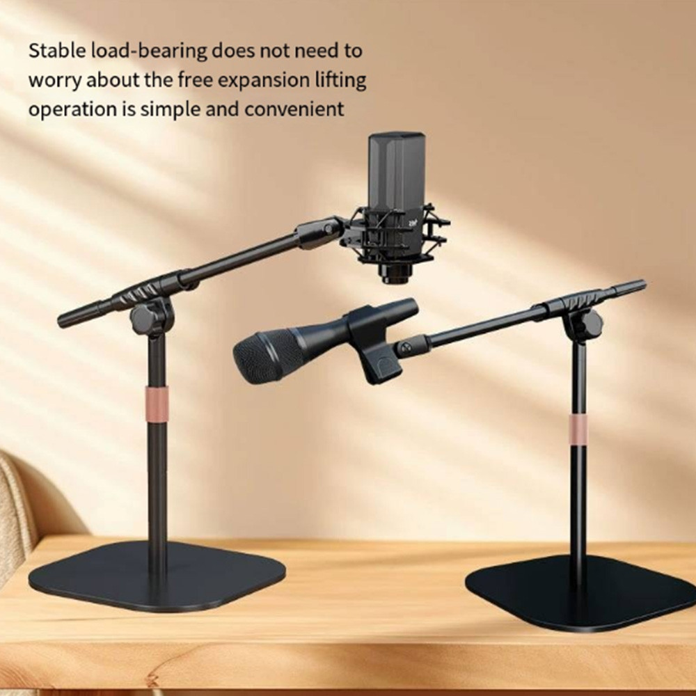 ขาตั้งประชุม ขาตั้งไมโครโฟนตั้งโต๊ะแบบถ่วงน้ําหนัก ขาตั้งไมโครโฟน ขาตั้งไมโครโฟนสด ขาตั้งไมโครโฟนไร้สายแบบมีสาย ฐานโลหะ