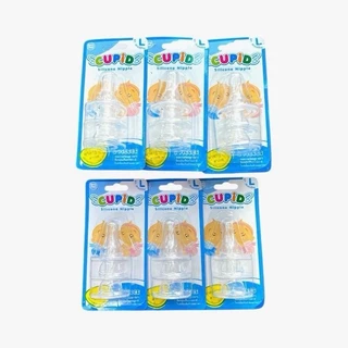 (ยกโหล 12 แผง) จุดนม 1x3 ยี่ห้อ cupid ไซซ์ S M L