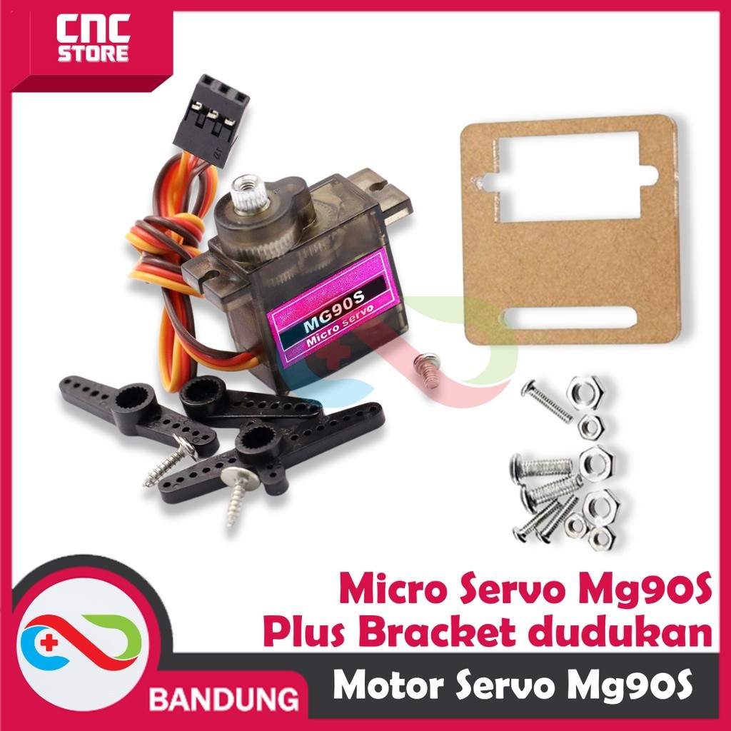 TOWER PRO MICRO SERVO MG90S MG-90S เกียร์โลหะพร้อมตัวยึด SERVO