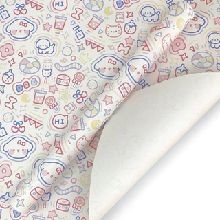 ส่งจากไทย 5แผ่น 50X70CM กระดาษห่อของขวัญลายน่ารัก กระดาษห่อของขวัญ กระดาษห่อของ ที่ห่อของขวัญ