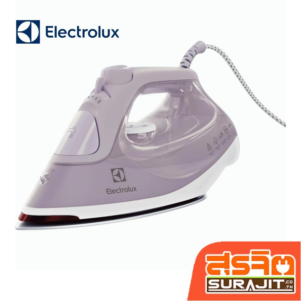 ELECTROLUX เตารีดไอน้ำ 2400 วัตต์ หน้าเตา Ceramic รุ่น E6SI3-61SL (21668)
