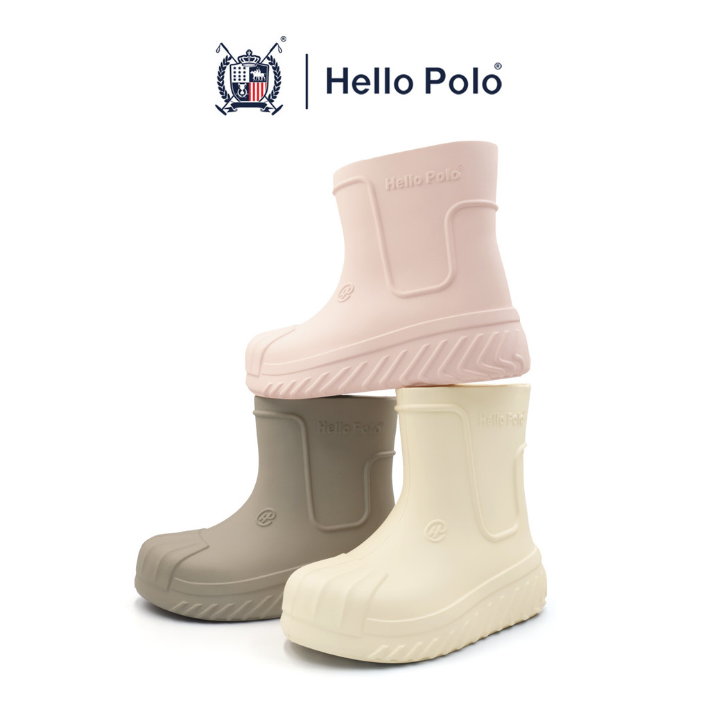 Hello Polo รองเท้าบูท EVA พื้นหนานุ่ม กันน้ำ น้ำหนักเบา ใส่สบาย HP8029 แฟชั่นผู้หญิง สีสันสดใส ส่งจากไทย ส่งเร็ว