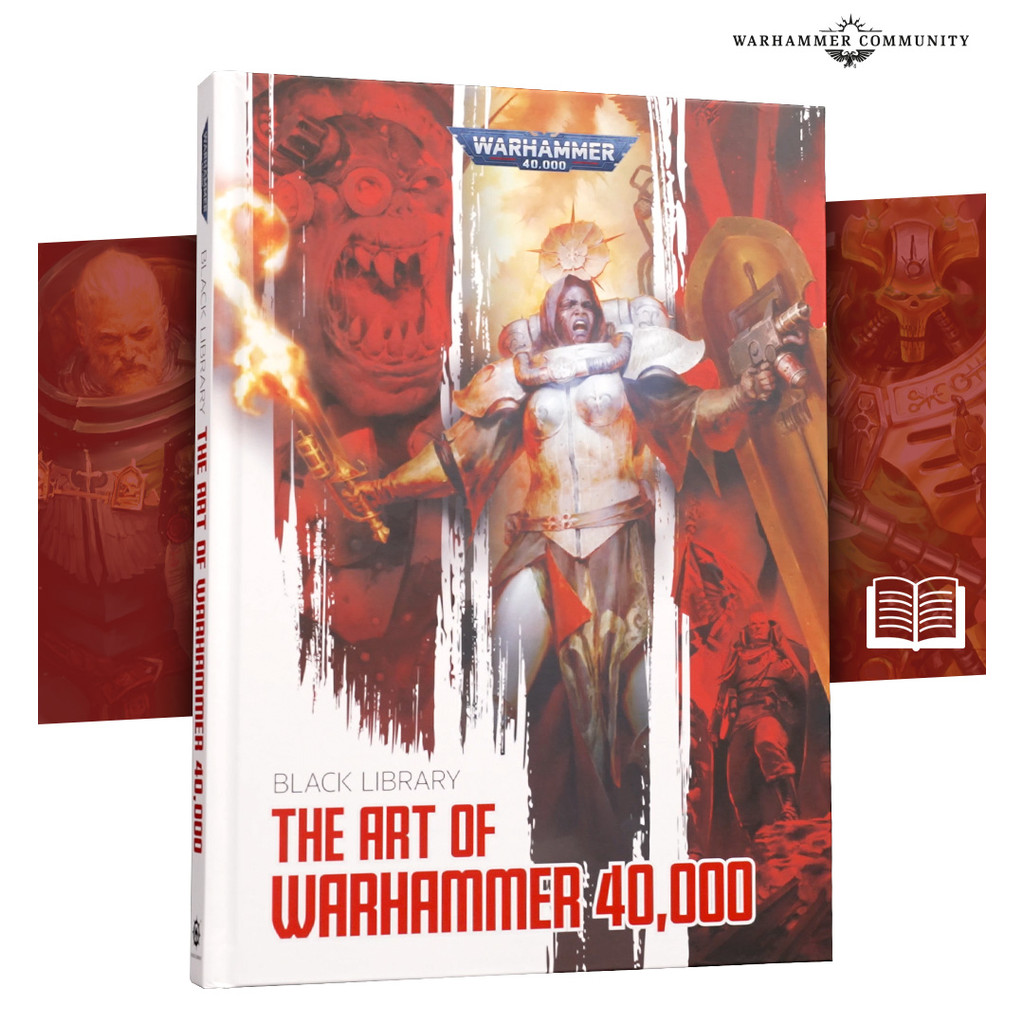 (GWพร้อมส่ง) BLACK LIBRARY:THE ART OF WARHAMMER 40000