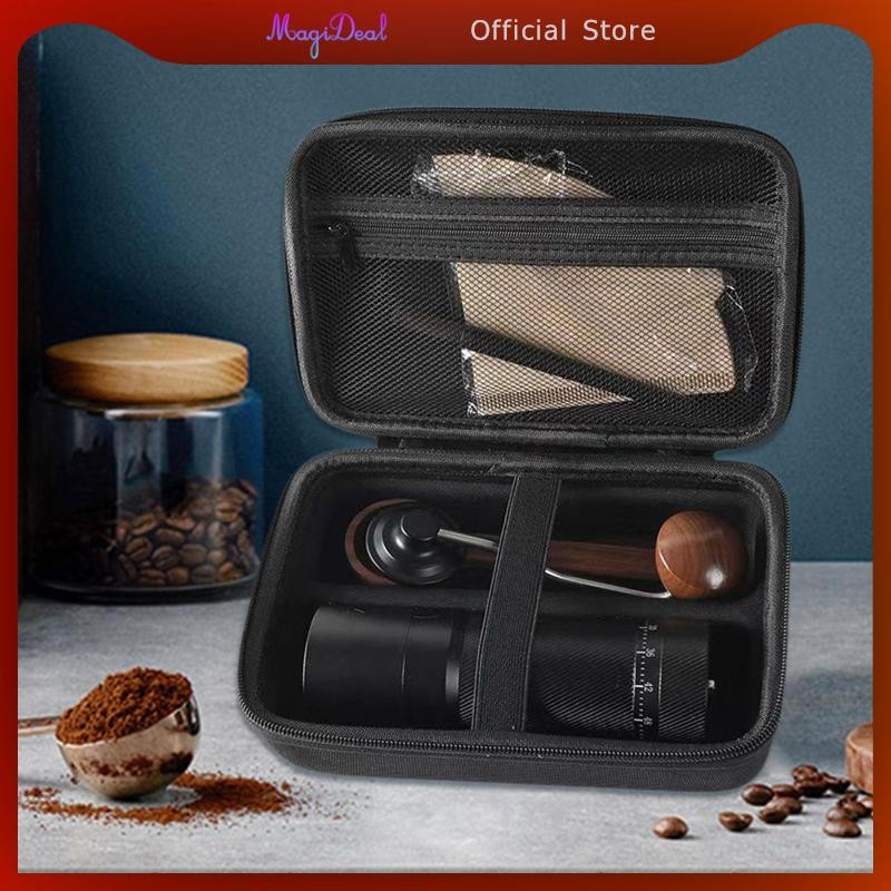 MagiDeal กระเป๋าใส่ EVA แบบแข็ง กระเป๋าป้องกันเมล็ดกาแฟกันน้ํากันกระแทกสําหรับการเดินทางที่บ้าน