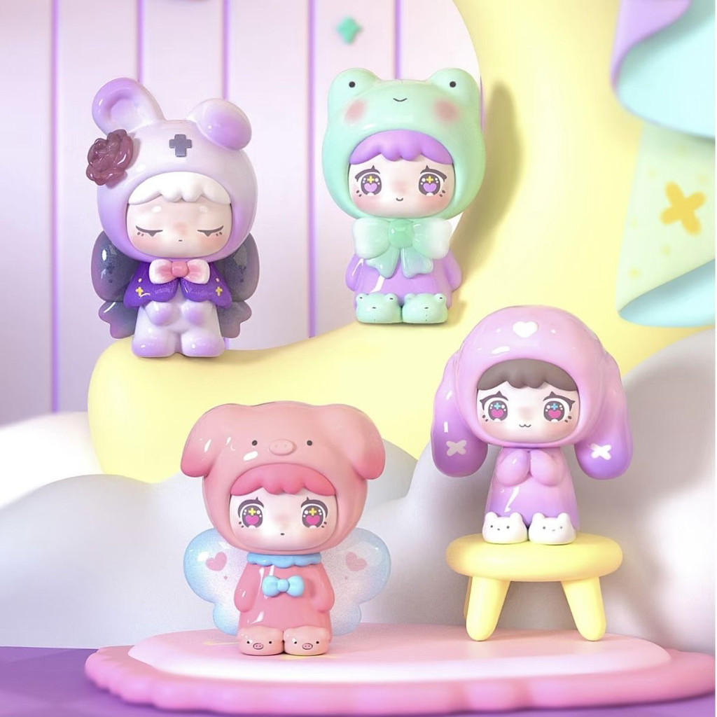 [พื้นที่แกะกล่อง] Qubii ปราสาทสัตว์ Daytime Dark Night Series เครื่องประดับรถยนต์สุดน่ารักเครื่องประ