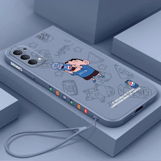 เคส Oppo Reno4 Oppo Reno5 Reno6 Z 5G Reno2 F Reno 4 Reno 5 6 Z 2 F Reno 2F tpu ฟรีเชือกเส้นเล็กแฟชั่นเคสโทรศัพท์แบบนิ่ม KCXX