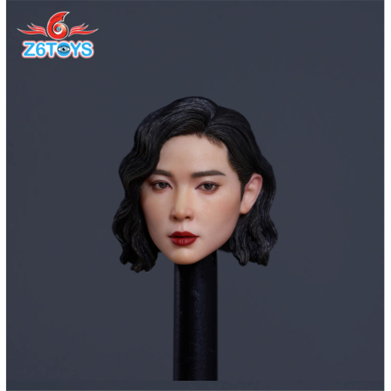 [ระดับไฮเอนด์] พร้อมสต็อก Z6TOYS 1/6 Gaojia Sister-in-law Z004 แกะสลักศีรษะ