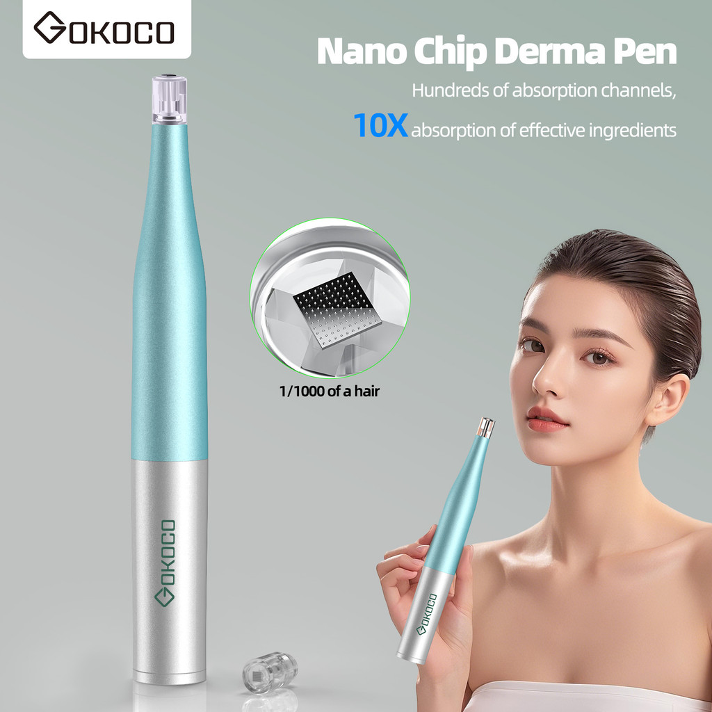 GOKOCO Nano Microcrystalline Pen เร่งการดูดซึมของผลิตภัณฑ์บํารุงผิวที่เรียบง่ายและปลอดภัย