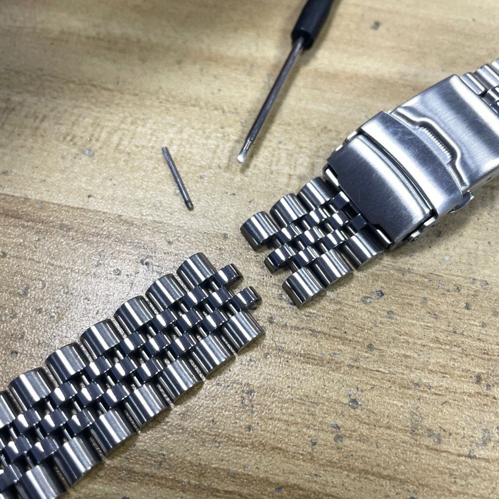 สําหรับ 22mm Seiko Turtle strap Prospex PADI Hollow Curved Seiko King Turtle Jubilee WatchBand strap Bracelet
