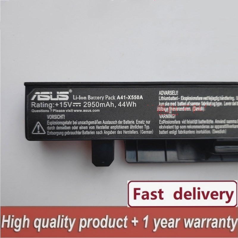 ✿R510l A550V X550 X450C X550C K550J /claptop Original Asus แบตเตอรี่ mc7t