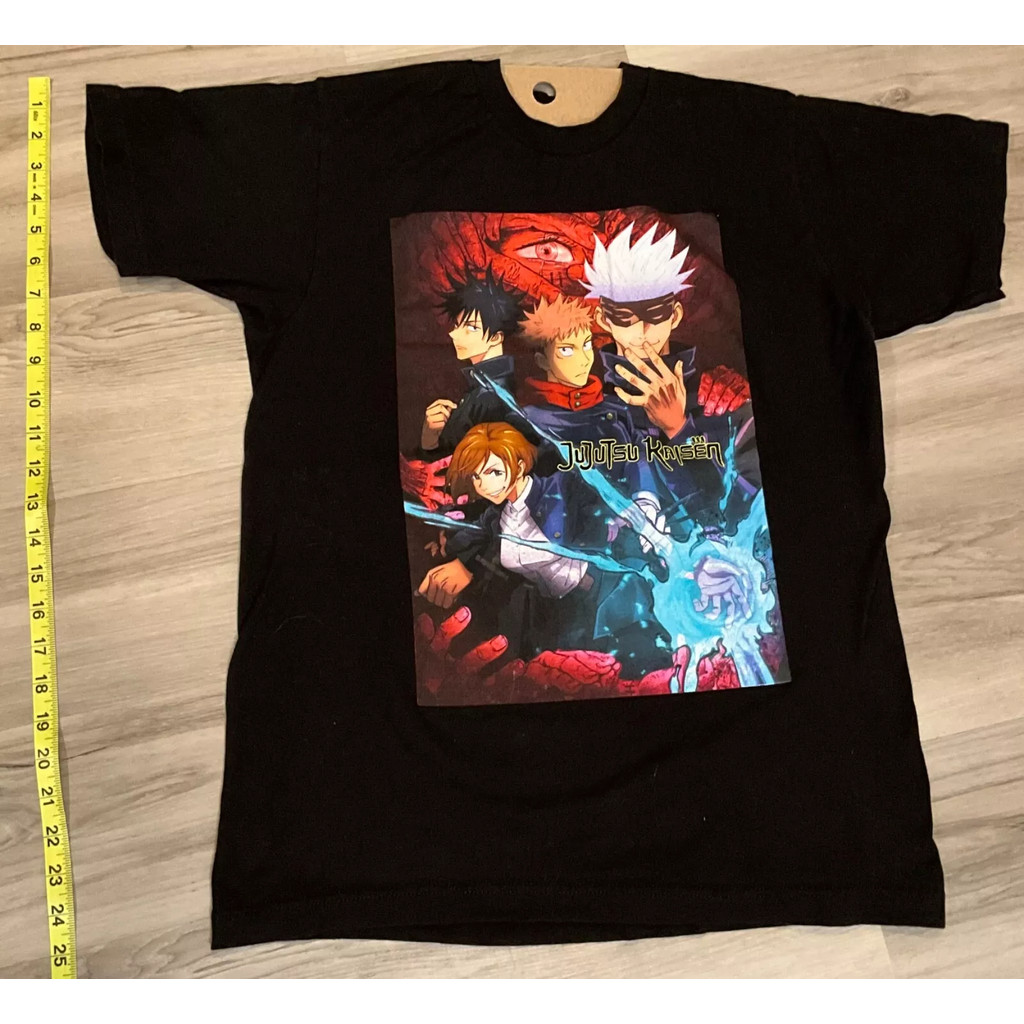เสื้อยืด Jujutsu Kaisen Anime Graphic Crunchyroll ไซส์ S-5XL