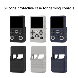 Let * ฝาครอบป้องกันซิลิโคนผิวสําหรับ R36S Gamepad กันฝุ่นกันน้ําป้องกันกรณีเกมคอนโซลเธอ