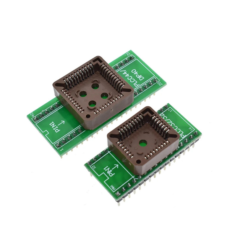 PLCC32 ถึง DIP32 PLCC44 ถึง DIP40 USB Universal Programmer IC อะแดปเตอร์เครื่องทดสอบซ็อกเก็ตสําหรับ 