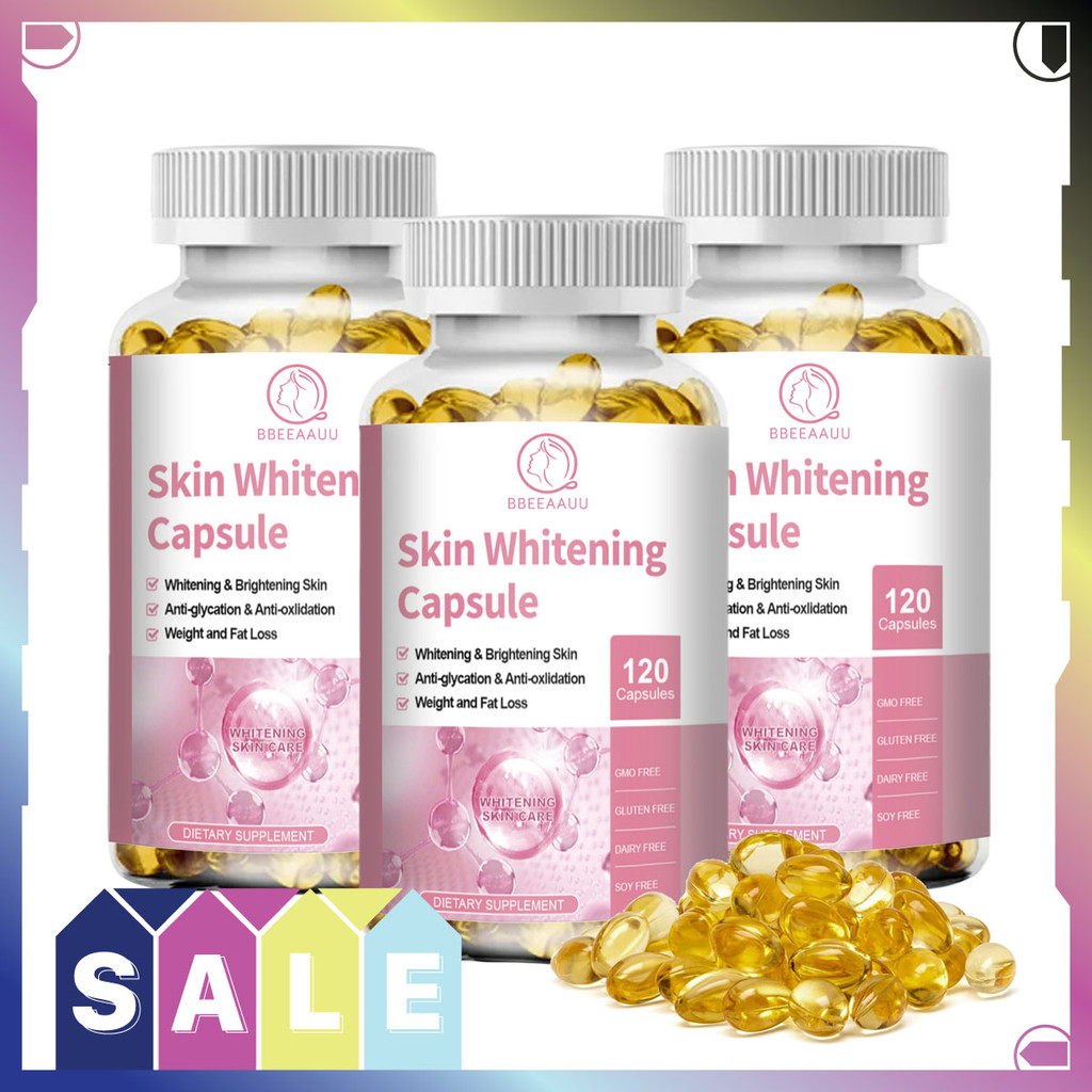BBEEAAUU Skin Whitening Capsule ช่วยให้ผิวขาวกระจ่างใสและกำจัดเมลานิน