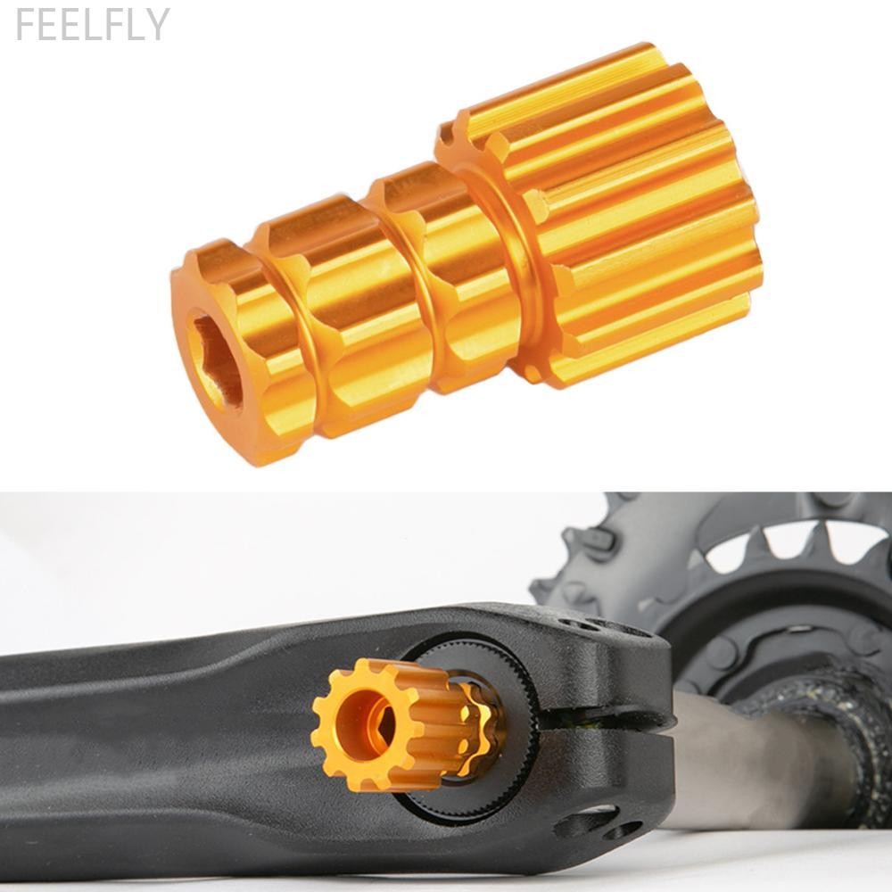 Feelfly จักรยาน Crank ถอดติดตั้งเครื่องมือจักรยาน Crank Arm ฝาครอบสกรูประแจขี่จักรยาน Crankset ติดตั