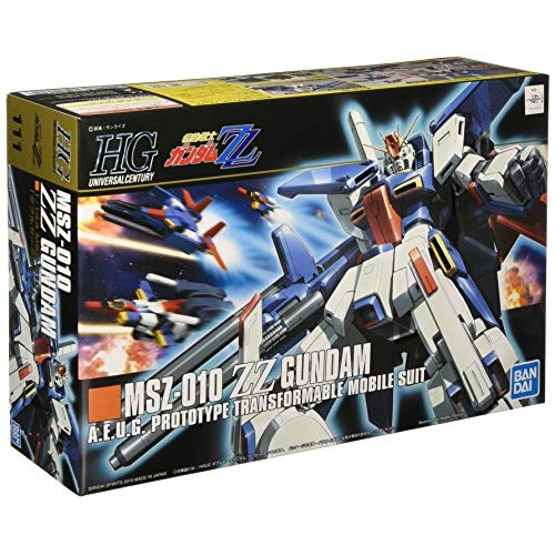 BANDAI SPIRITS HGUC 1/144 ZZ Gundam (Mobile Suit ZZ Gundam)